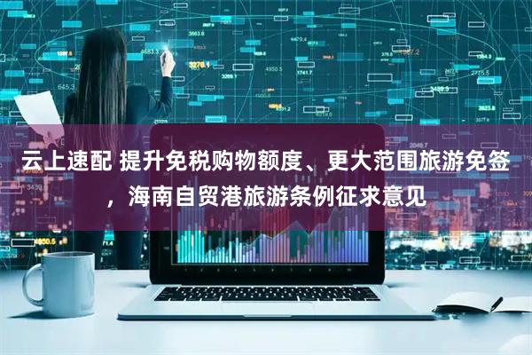 云上速配 提升免税购物额度、更大范围旅游免签，海南自贸港旅游条例征求意见